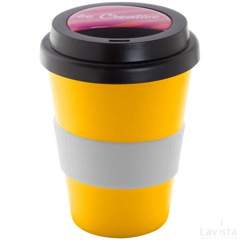 Creacup Mini Customisable Thermomok Geel