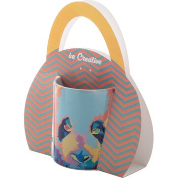 Carrymug Mok Drager Wit