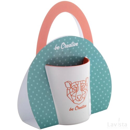 Carrymug Mok Drager Wit