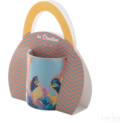 Carrymug Mok Drager Wit