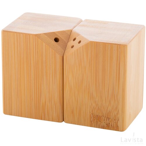 Kerala Zout En Peper Shaker Set Natuurlijk