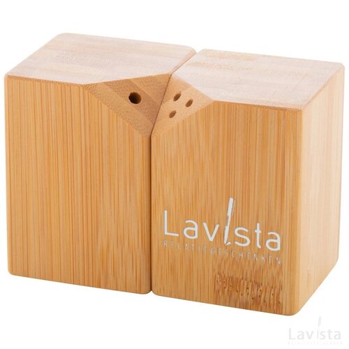 Kerala Zout En Peper Shaker Set Natuurlijk