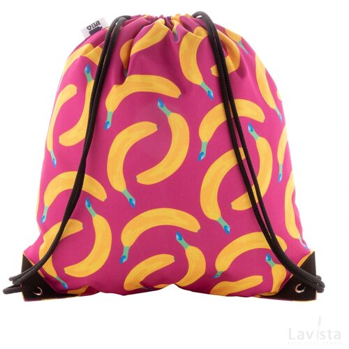 Creadraw Supreme Custom Made Trekkoord Tas Zwart