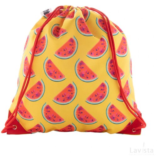 Creadraw Supreme Custom Made Trekkoord Tas Rood