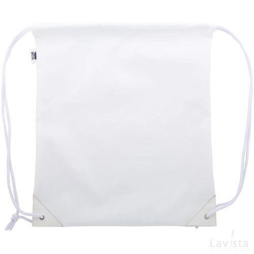 Creadraw Supreme Custom Made Trekkoord Tas Wit