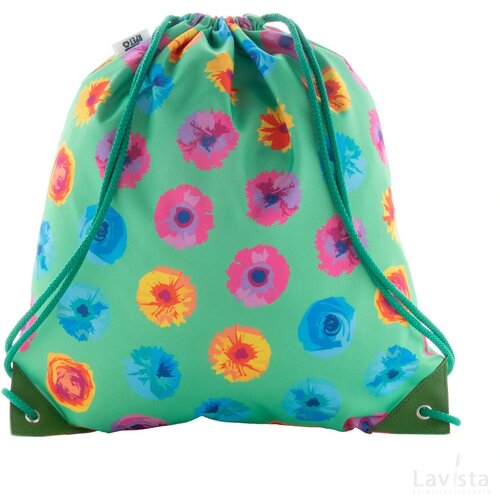 Creadraw Supreme Custom Made Trekkoord Tas Groen