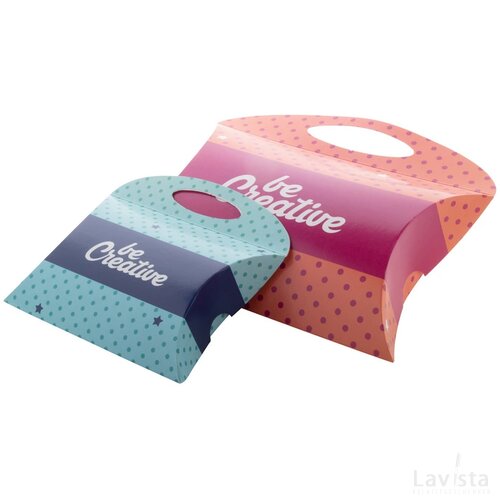 Creabox Pillow Carry S Pillow Geschenkdoos Wit