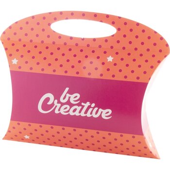 Creabox Pillow Carry M Pillow Geschenkdoos Wit