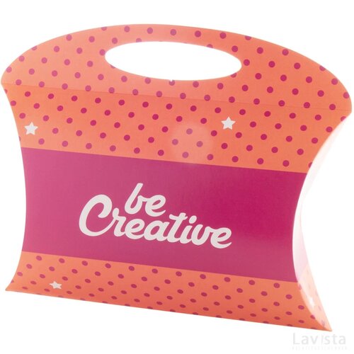 Creabox Pillow Carry M Pillow Geschenkdoos Wit