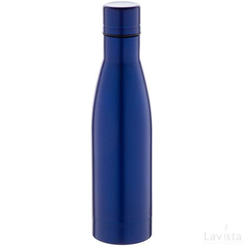 Koppar Koper Geïsoleerde Thermoskan Blauw