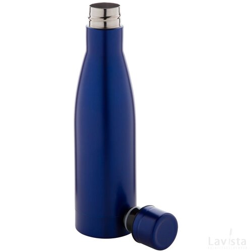 Koppar Koper Geïsoleerde Thermoskan Blauw