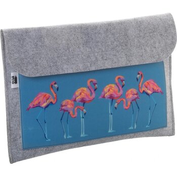 Creafelt Laptop Custom Made Laptoptas Grijs