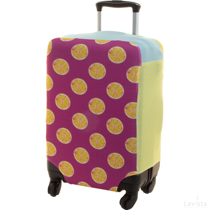 Bagsave L Custom Made Koffer Hoes Wit