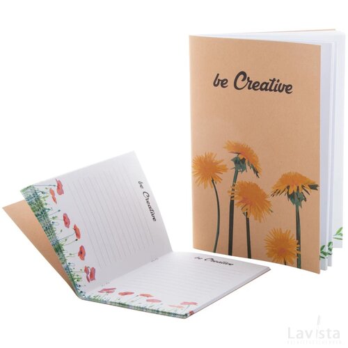 Creanote Plus A5 Eco Custom Made Notitieboekje Natuurlijk