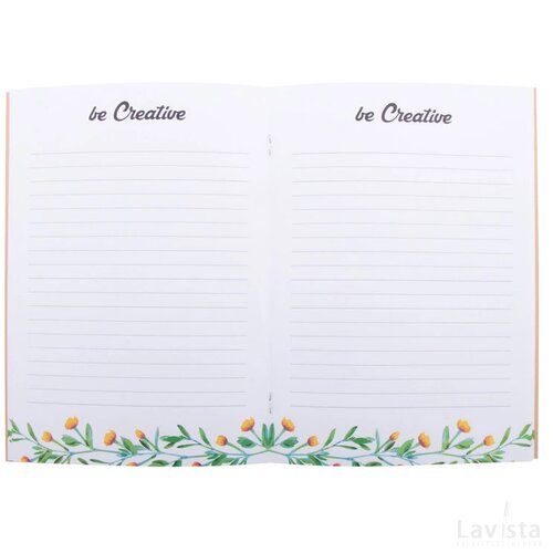 Creanote Plus A5 Eco Custom Made Notitieboekje Natuurlijk