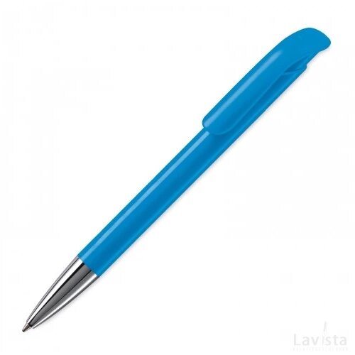 Balpen Atlas hardcolour metal tip lichtblauw
