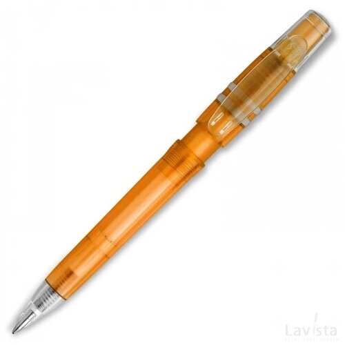 Balpen Nora Clear transparant transparant oranje