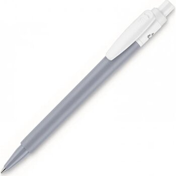 Balpen Baron 03 colour recycled hardcolour grijs / wit