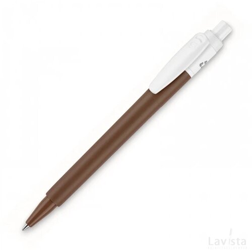 Balpen Baron 03 colour recycled hardcolour bruin / wit