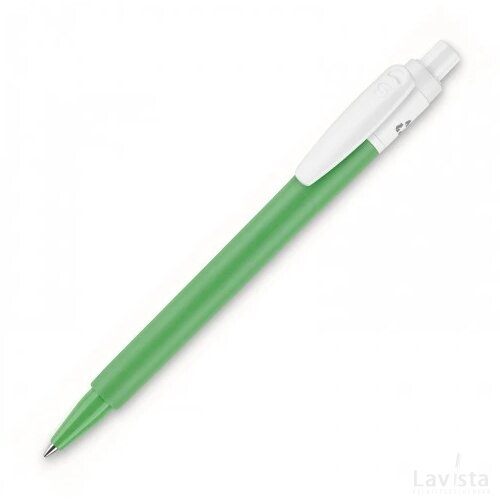 Balpen Baron 03 colour recycled hardcolour hellgrün / weiss