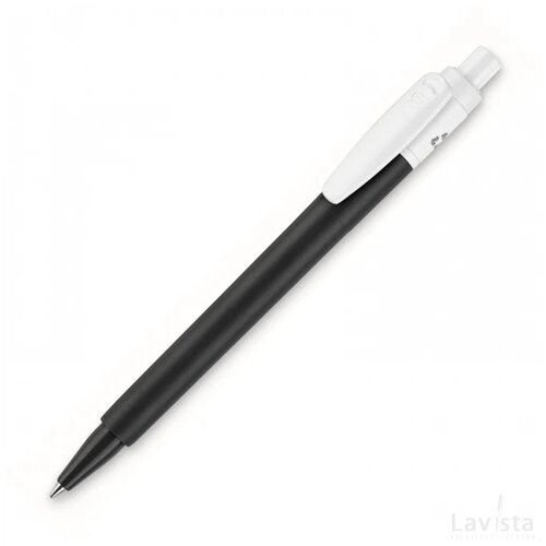 Balpen Baron 03 colour recycled hardcolour zwart / wit