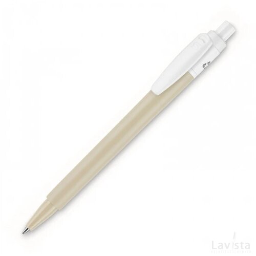 Balpen Baron 03 colour recycled hardcolour beige/wit