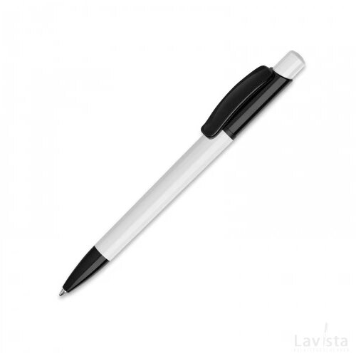 Balpen Kamal hardcolour wit / zwart