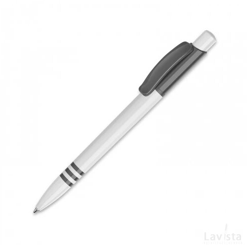 Balpen Tropic hardcolour wit / grijs