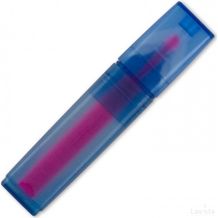 Markeerstift R-PET blauw / roze