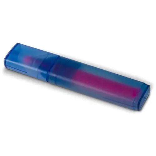 Markeerstift R-PET blauw / roze