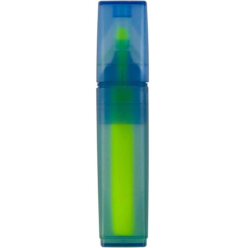 Markeerstift R-PET blauw / geel