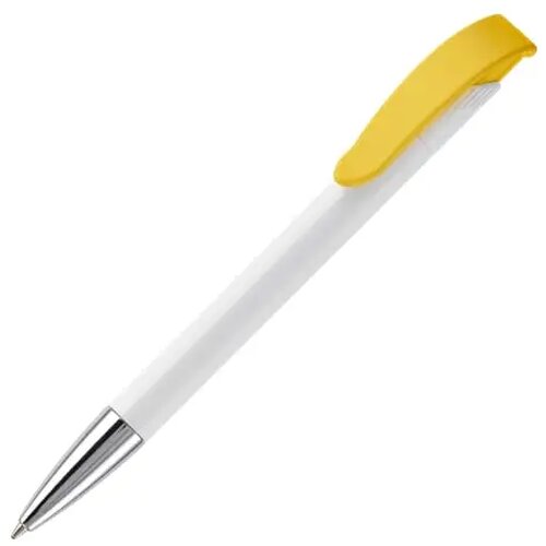 Balpen Apollo hardcolour wit / geel