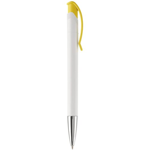 Balpen Apollo hardcolour wit / geel