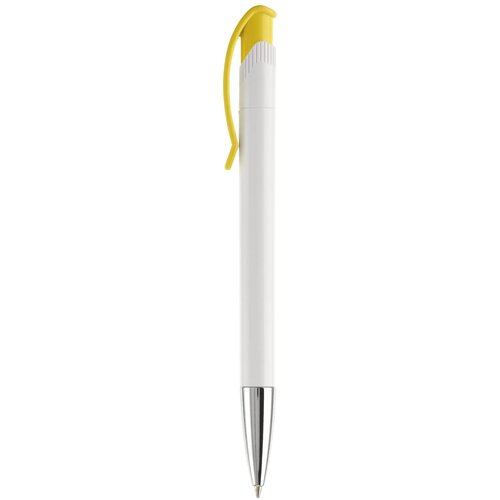 Balpen Apollo hardcolour wit / geel