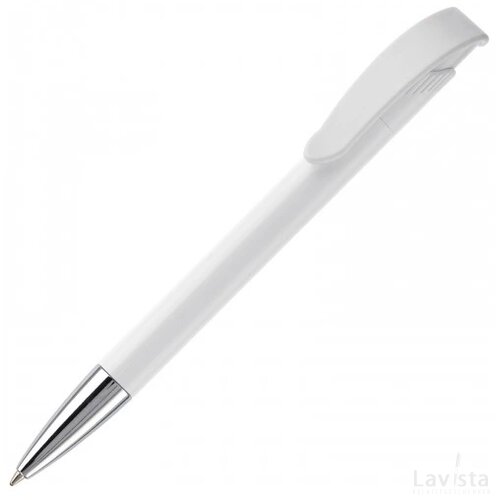 Balpen Apollo hardcolour wit / wit