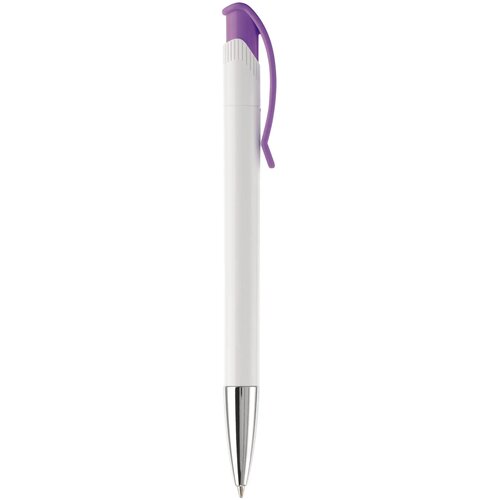 Balpen Apollo hardcolour wit / paars