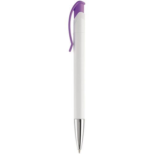 Balpen Apollo hardcolour wit / paars