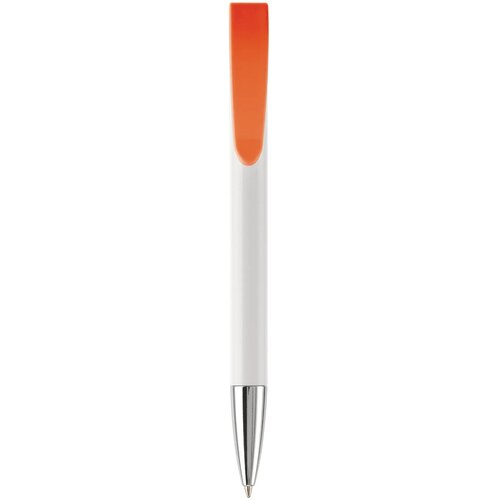 Balpen Apollo hardcolour wit / oranje