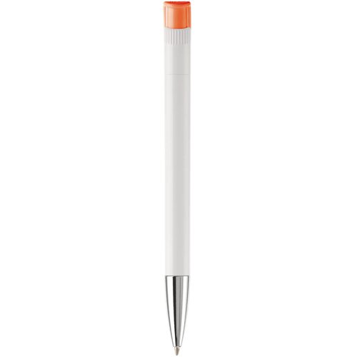 Balpen Apollo hardcolour wit / oranje