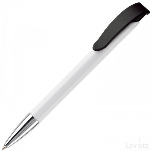 Balpen Apollo hardcolour wit / zwart