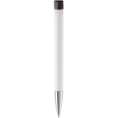 Balpen Apollo hardcolour wit / zwart