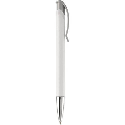 Balpen Apollo hardcolour wit / zilver