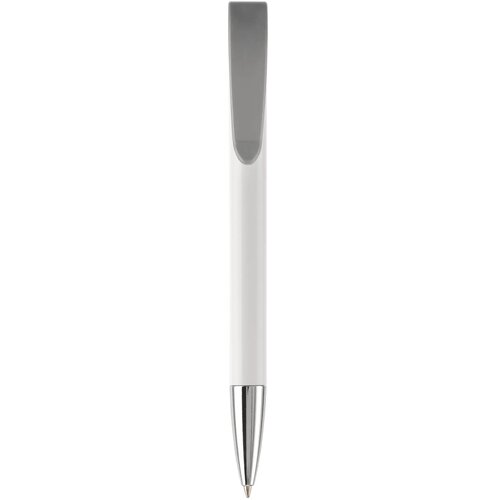 Balpen Apollo hardcolour wit / zilver