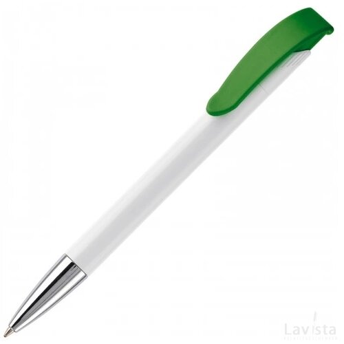 Balpen Apollo hardcolour wit / groen