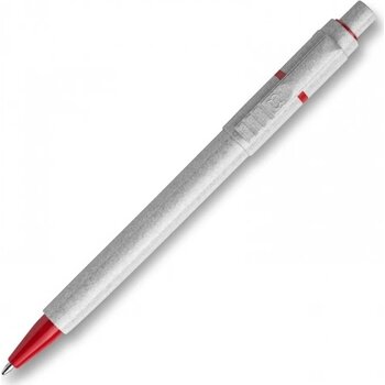Balpen Baron Stone hardcolour grijs / rood