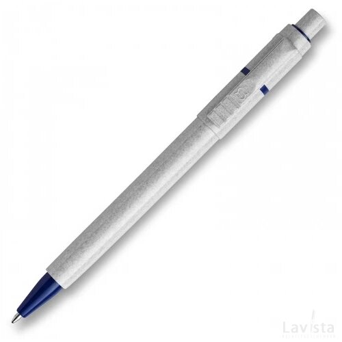 Balpen Baron Stone hardcolour grijs / donker blauw