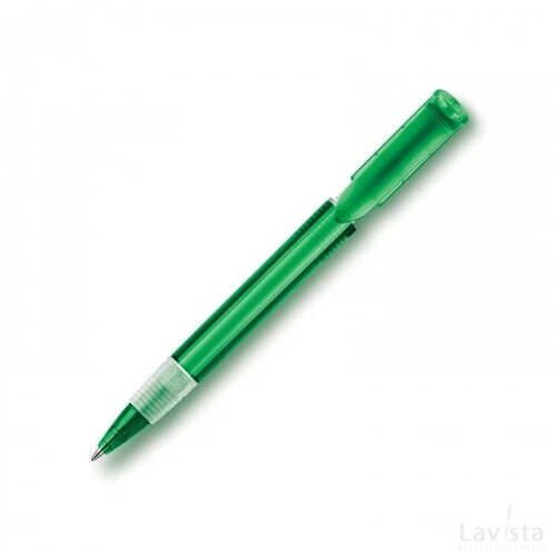 Balpen S40 Grip Clear transparant transparant groen