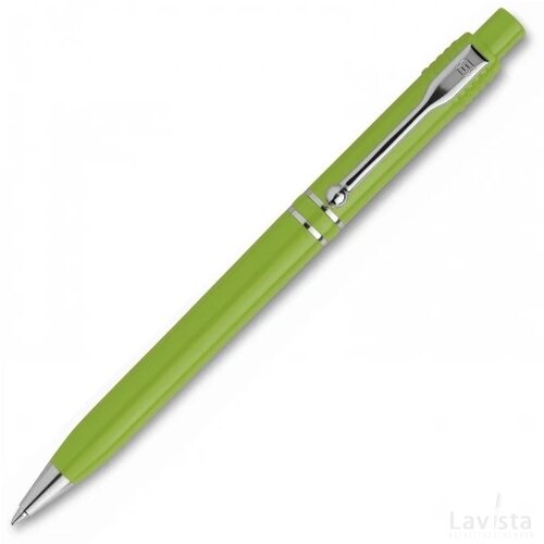 Balpen Raja Chrome hardcolour licht groen