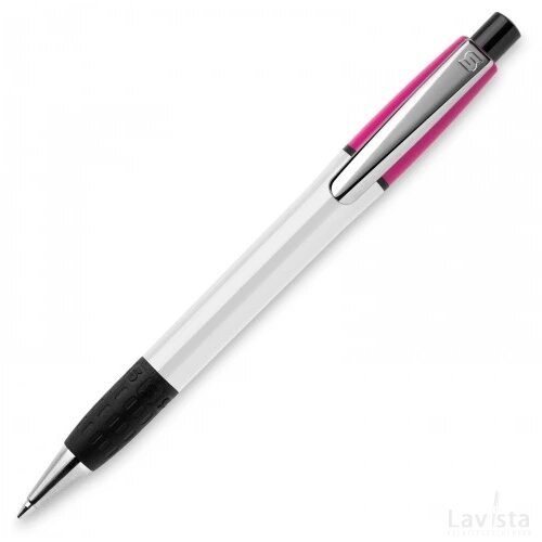 Balpen Semyr Grip Colour hardcolour wit / roze