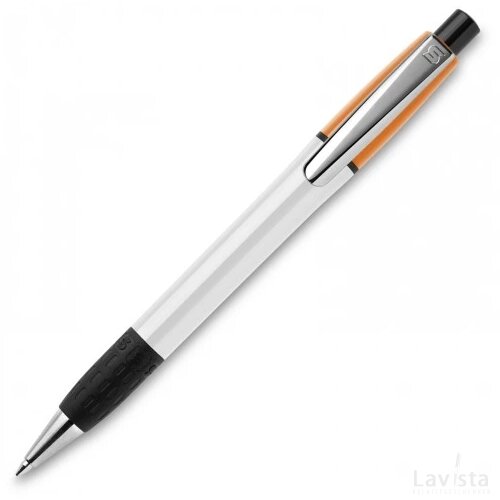 Balpen Semyr Grip Colour hardcolour wit / oranje